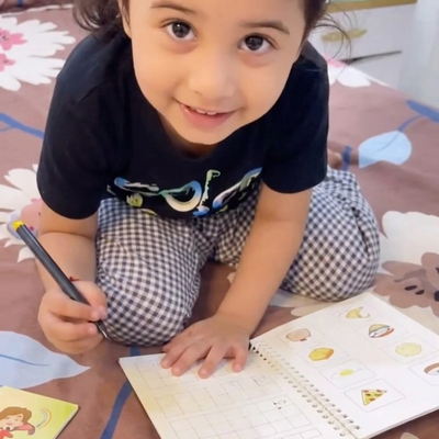 Improved her handwriting
