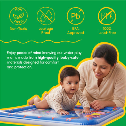 Water Tummy Time Mat for Babies