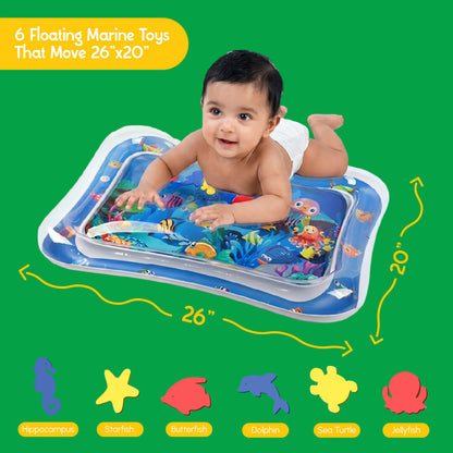 Water Tummy Time Mat for Babies